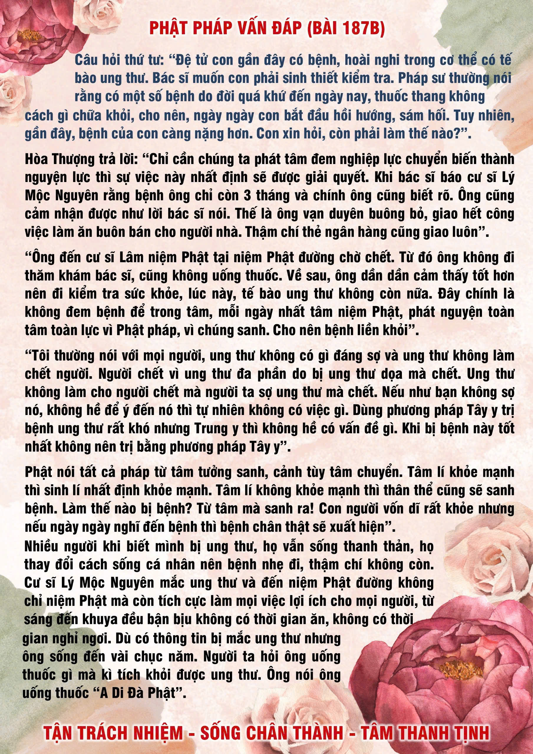 187 · Phật Pháp Vấn Đáp - 187 _ 2
